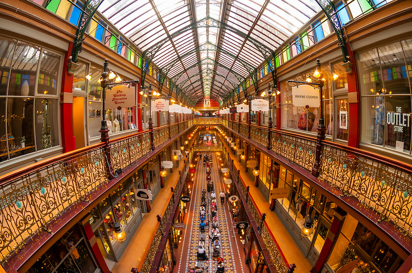 The Strand Arcade (a Victorian shopping arcade in the Central Business DIstrict), Sydney, New South Wales, Australia