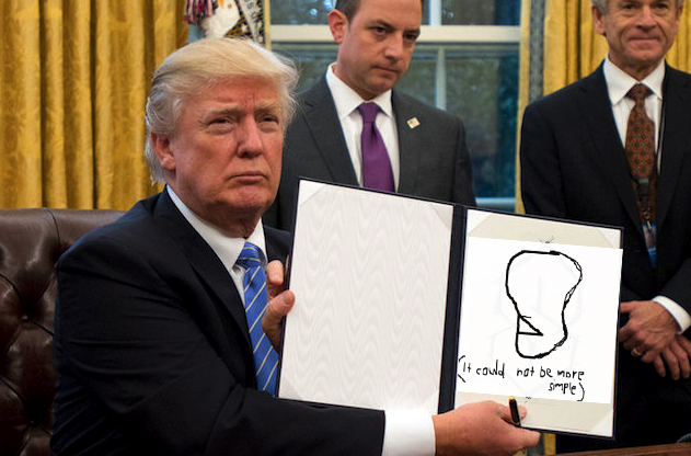 trump dignity draw