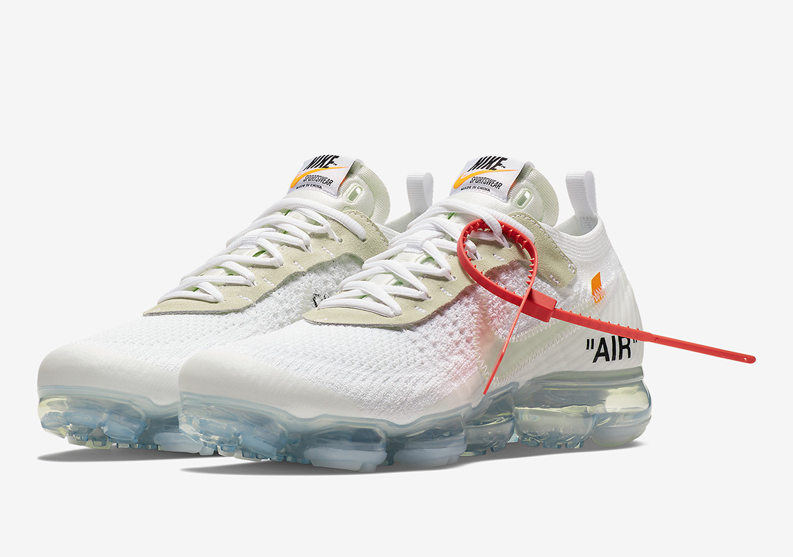 raffle nike off white