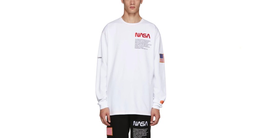 White NASA Edition T-Shirt