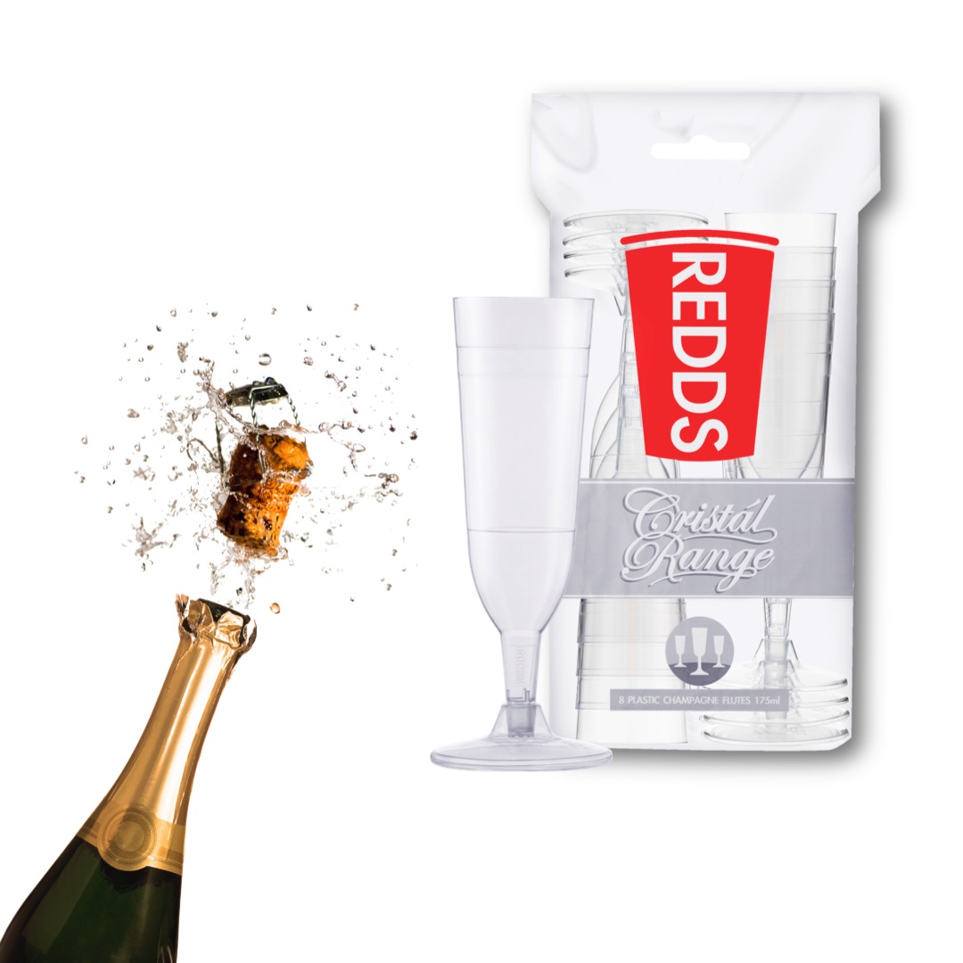 REDDS CRISTAL RANGE CHAMPAGNE FLUTES