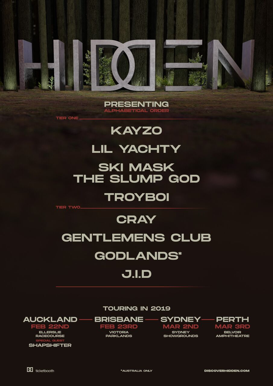 THE CUT | HIDDEN FESTIVAL 2019 LINEUP ANNOUNCED