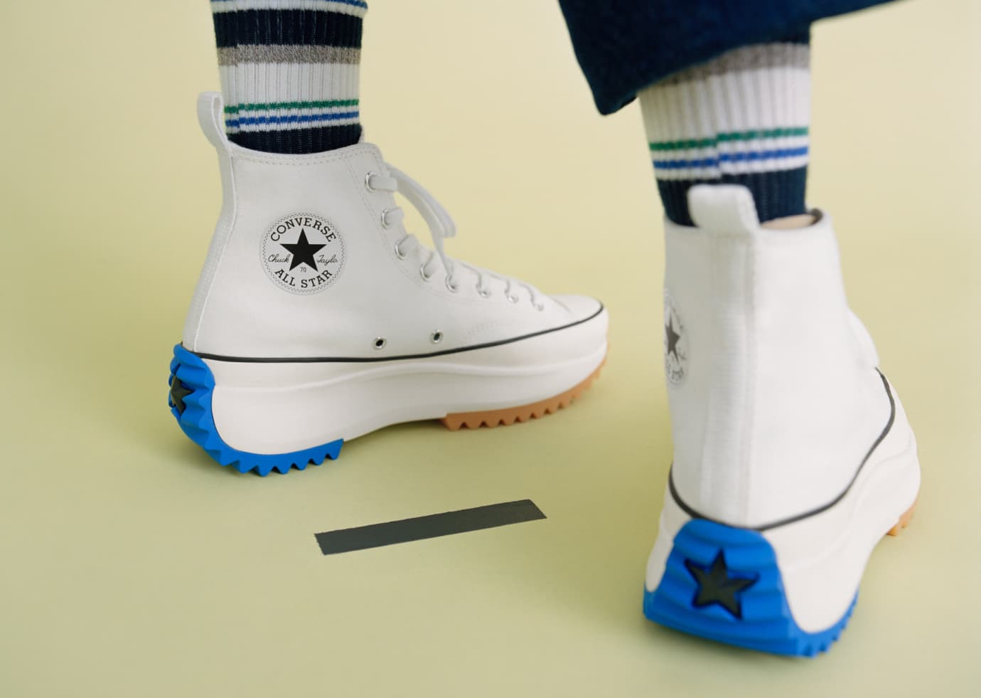 white jw anderson converse